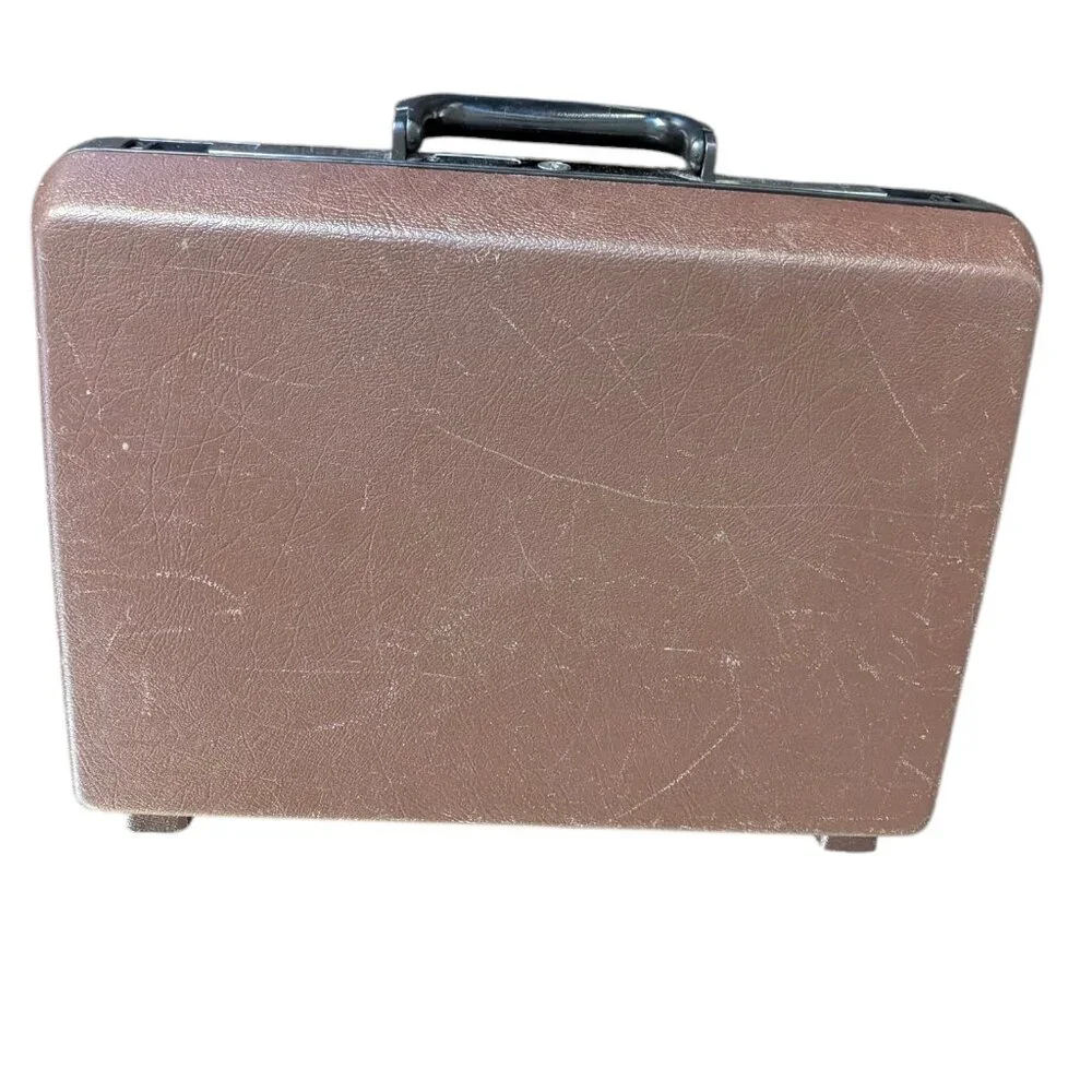 Vintage Samsonite Plastic Hardshell Briefcase